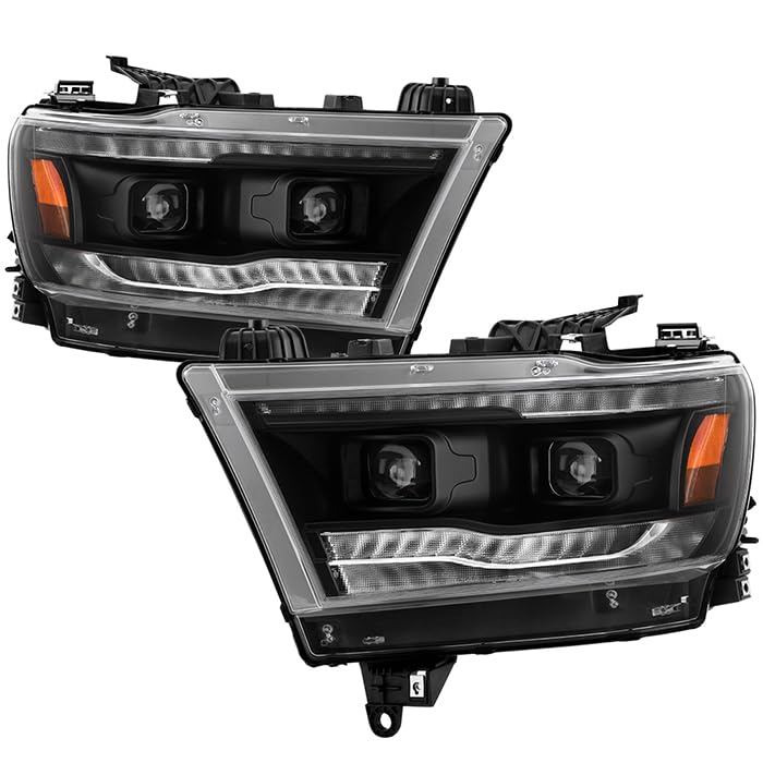 Headlights Spyder Apex (PRO-YD-DR19HALAP-SEQ-BK)