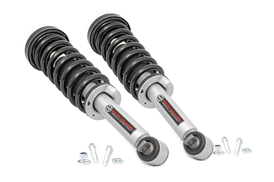 Rough Country 2" Loaded N3 Leveling Struts for 2014-2024 F150 2WD - 501074