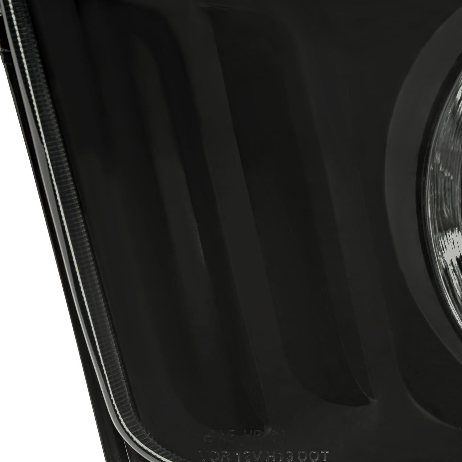 Smoke SPEC-D TUNING Headlights Compatible with 2005-2009 Ford Mustang GT, Left + Right Pair Headlamps Assembly