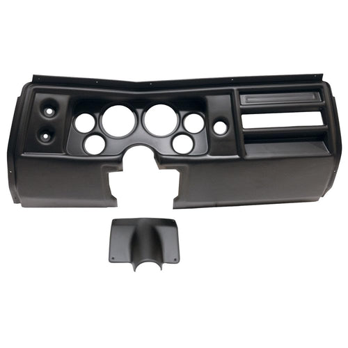 AUTO METER Gauge Mount AUTO METER, Direct Fit, (3 3/8" X2, 2 1/16" X4), Chevy Chevelle No Vent 68 (2901)