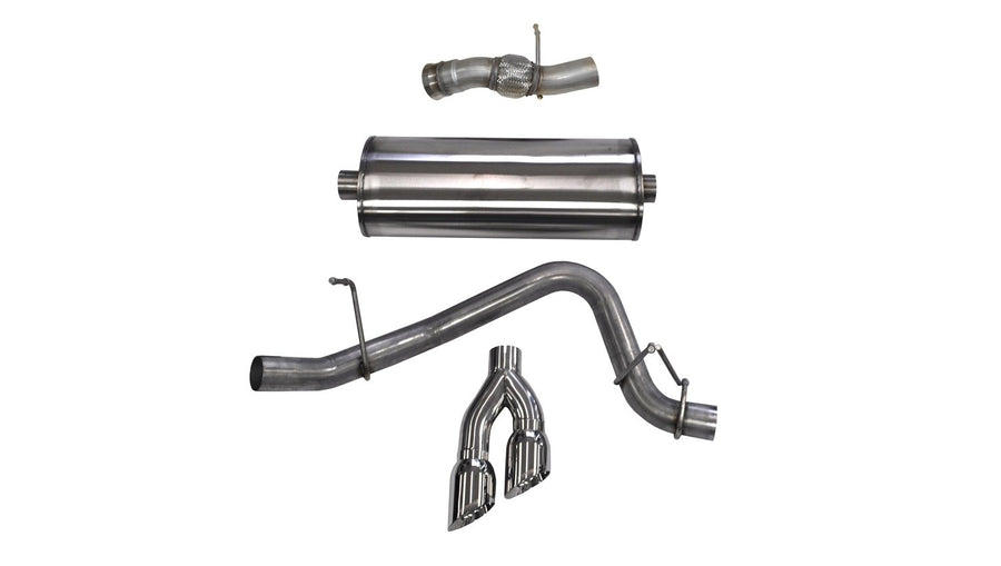 Cat Back Corsa 14826 Exhaust (Dual Rear Exit with Polished Twin Pro Series Tips), 1 Pack
