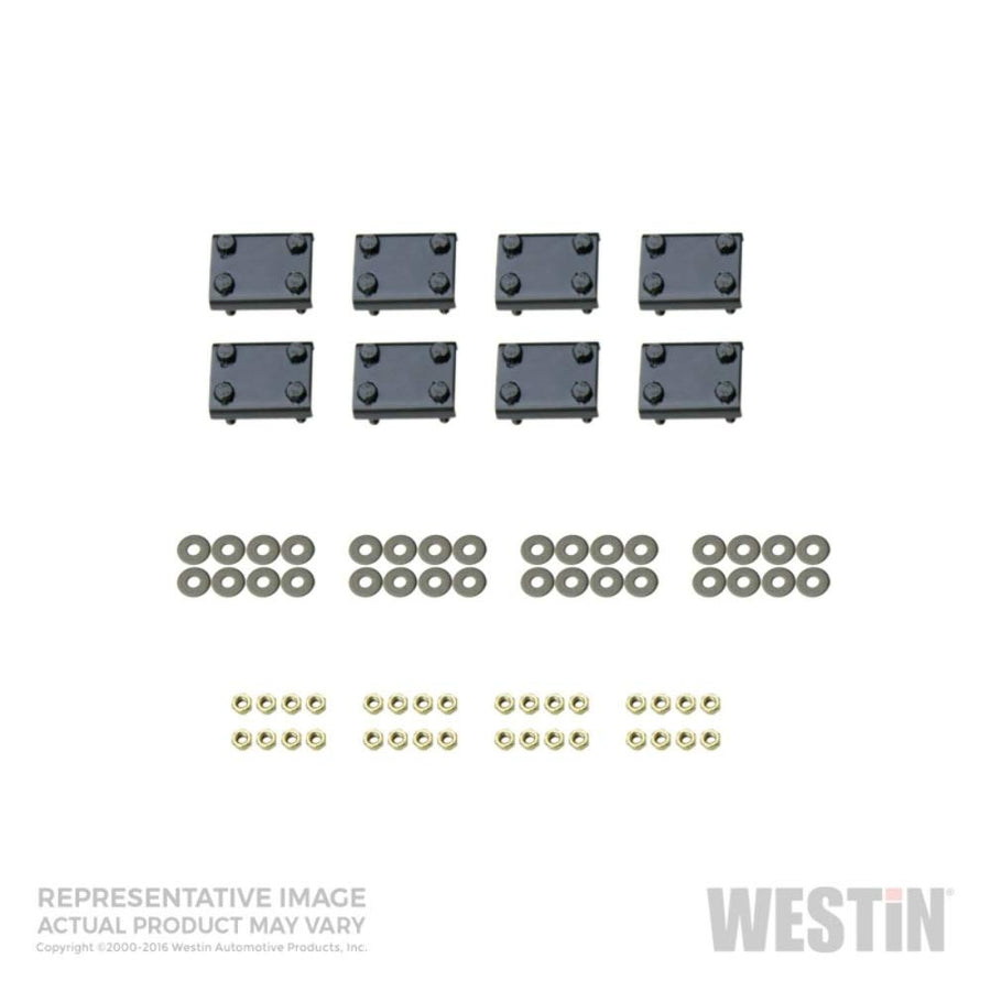 22-1635 Westin Oval Tube Step Bar Mount Kit