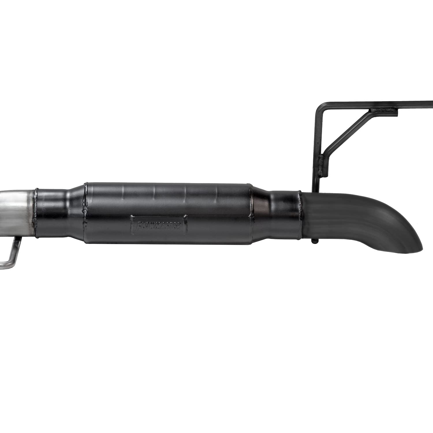 Outlaw Extreme Flowmaster 817958 Cat-Back Exhaust Kit 3 Inch 409 Stainless Steel Black Single Dump Style Turndown Compatible with 2020-2024 Jeep Gladiator JT 3.6L V6