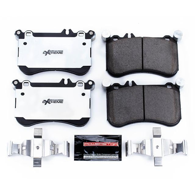 Z26 Street Performance Brake Pads Carbon Fiber Ceramic with Hardware Z26-1634