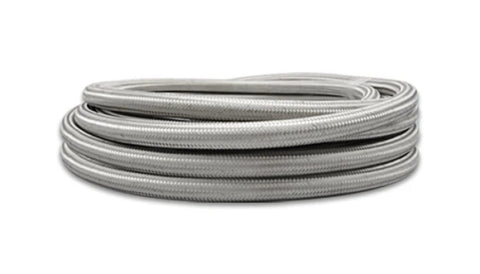 Performance Vibrant Hose PTFE Lined Braided Stainless -4AN x 10ft