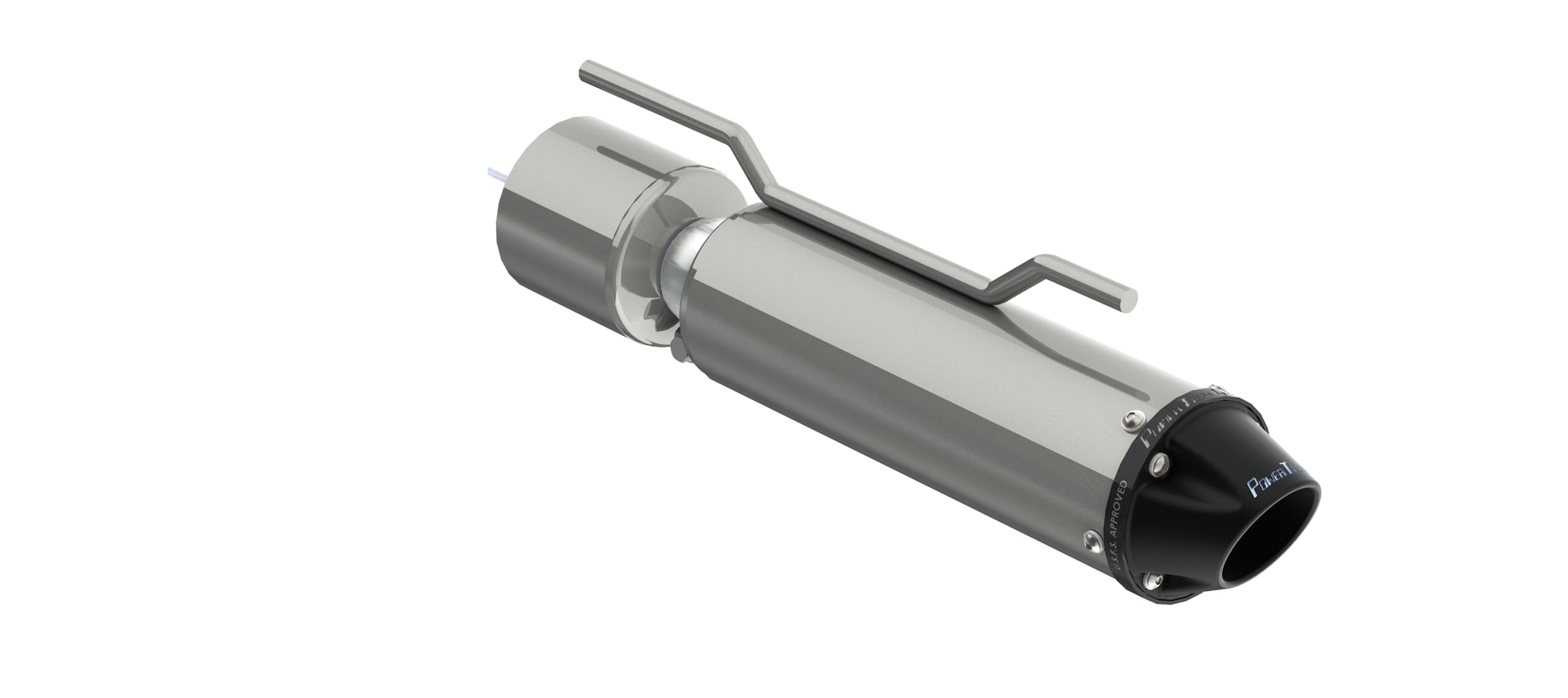 MBRP Kawasaki Teryx 750/800 14-19 / 12-19 Teryx 4 750/800 5in. Single Slip-On Perf. Series Exhaust
