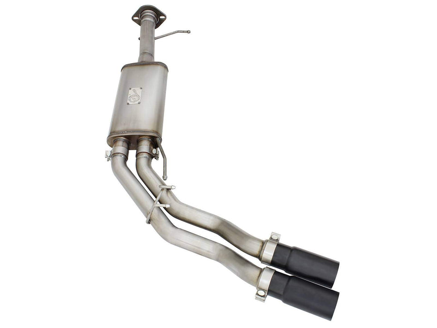 Rebel Series aFe Power 49-43071-B Stainless Steel Cat-Back Exhaust System (Black Tips)