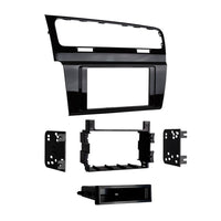 Metra 99-9013HG Dash Kit Single/Double DIN Fits SELECT 2015-UP - Volkswagen Golf