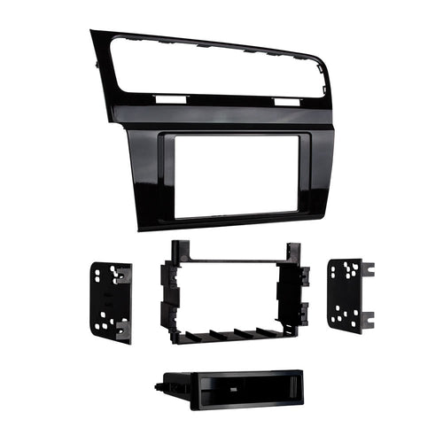 Metra 99-9013HG Dash Kit Single/Double DIN Fits SELECT 2015-UP - Volkswagen Golf