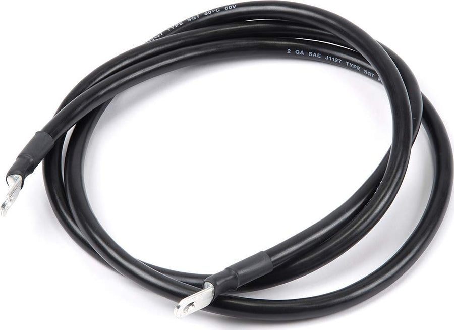 Service Kit WARN 98399 - Electric Winch Ground Cable, Black: 2 Gauge, 72" Length