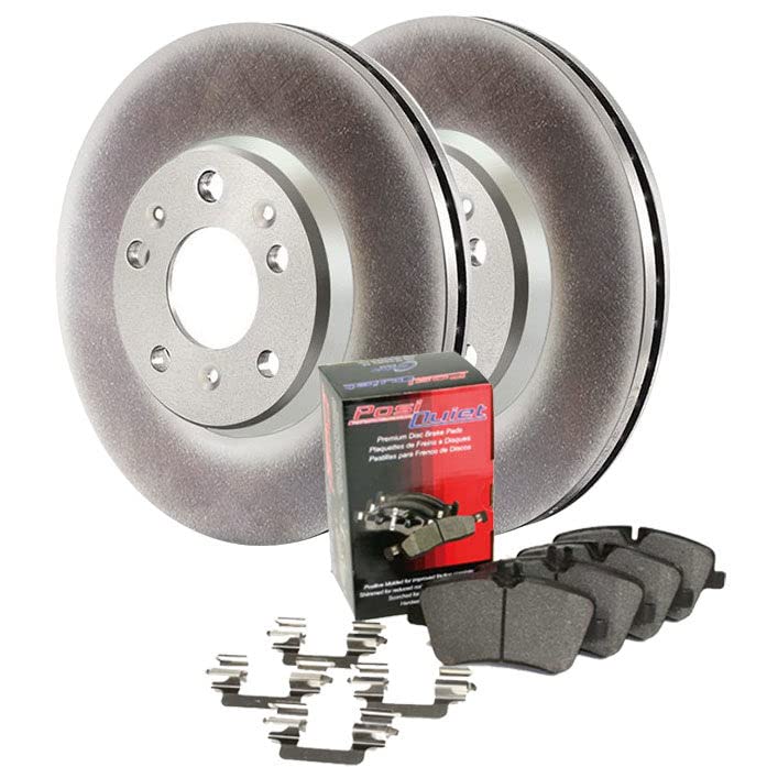 Brake Rotors and Pads Kit OE Elite, 2 Wheel Set 910.63046