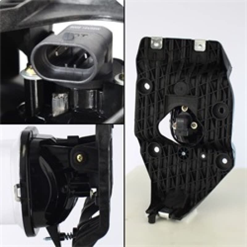 Auto Spyder 5076151 Fog Lights Black/Clear