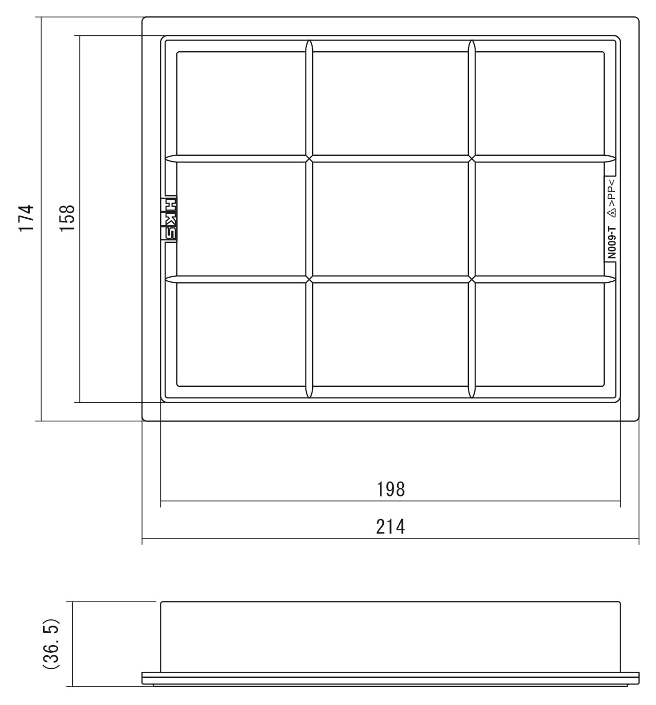 70017-AN109 HKS