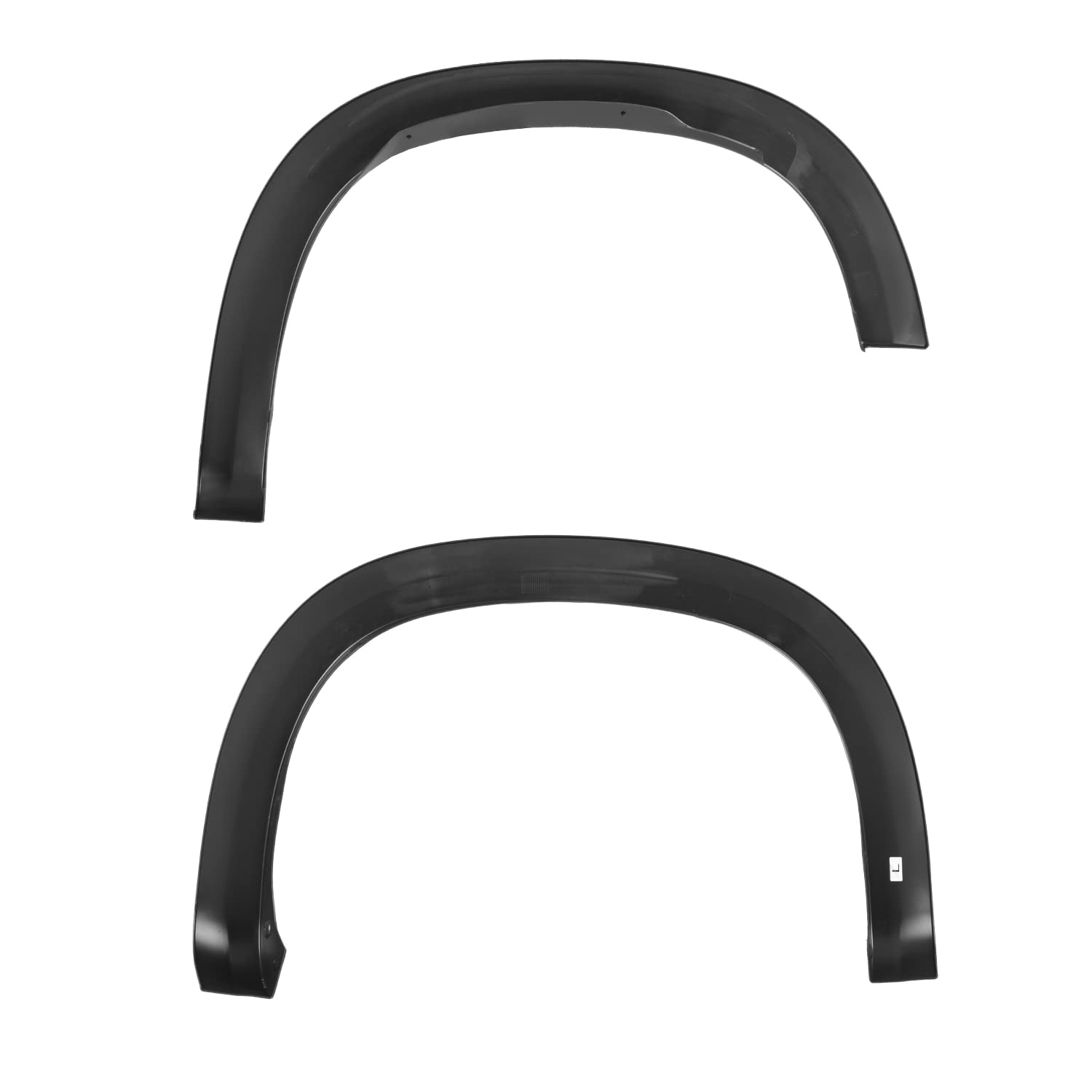 4PC Spec-D Tuning Front + Rear Factory Style Fender Flares Compatible with 2019-2025 Chevy Silverado 1500