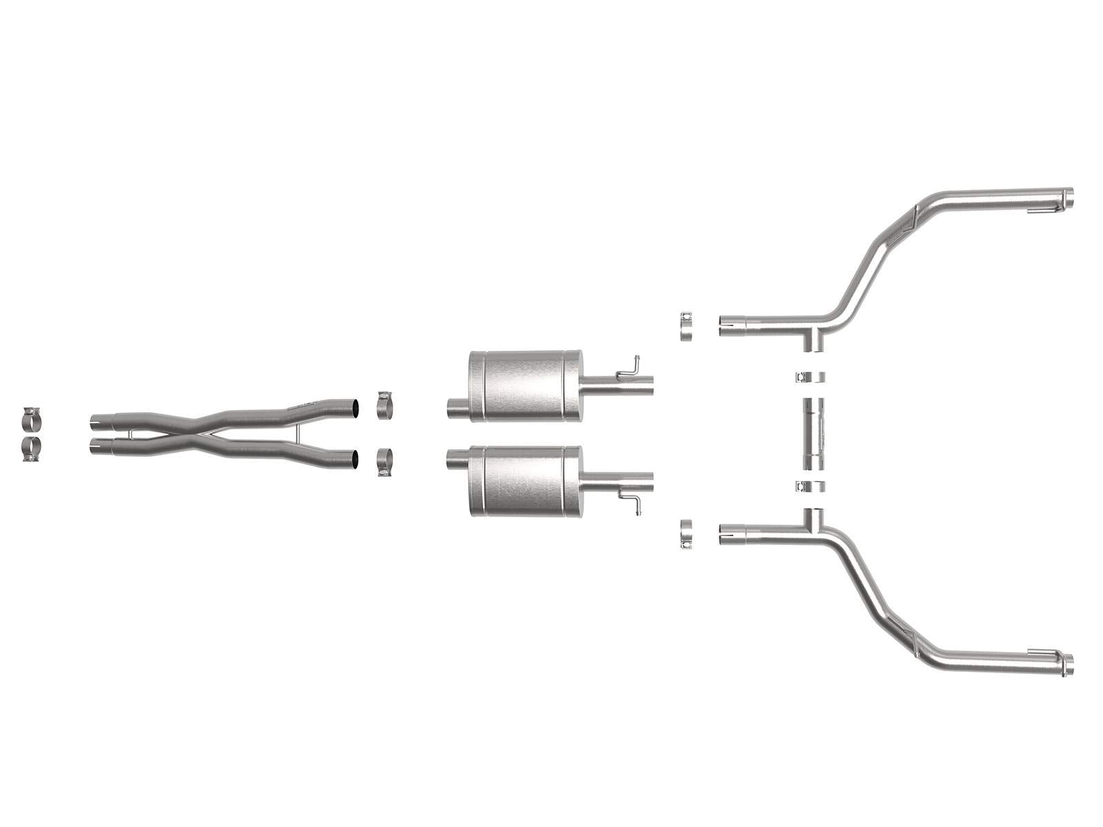 MACH Force-Xp aFe Power 49-32067 Cat-Back Exhaust System