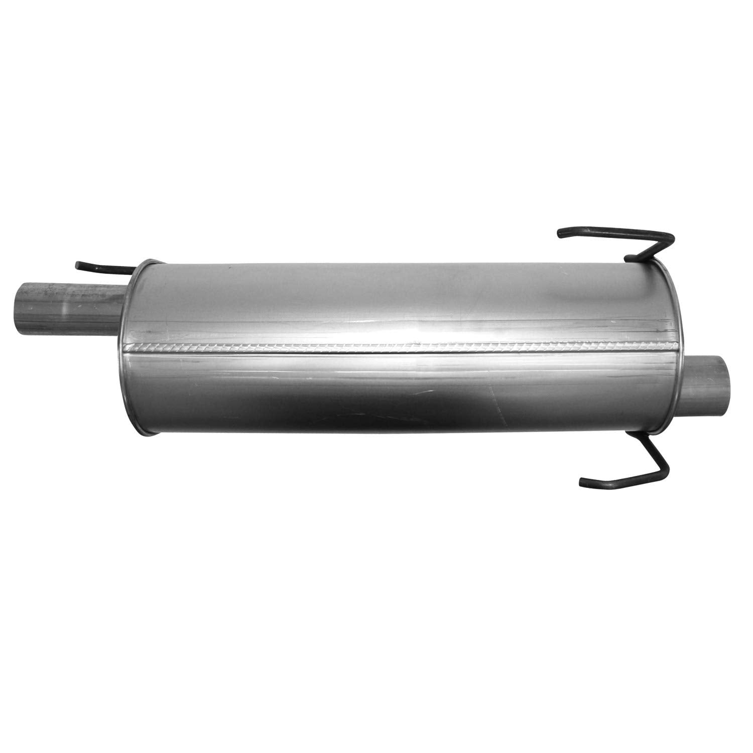 700478 nobrandname Muffler - MSL Maximum Oval Body - H8.5" X W11.5" X L26" 37.5" OAL 3" ID Config. HH Muffler - MSL Maximum