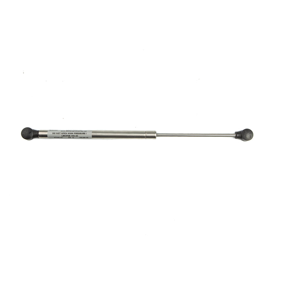 Whitecap G-3320SSC Stainless Steel Gas Spring - 20 lbs., 9.5" to 15", Black