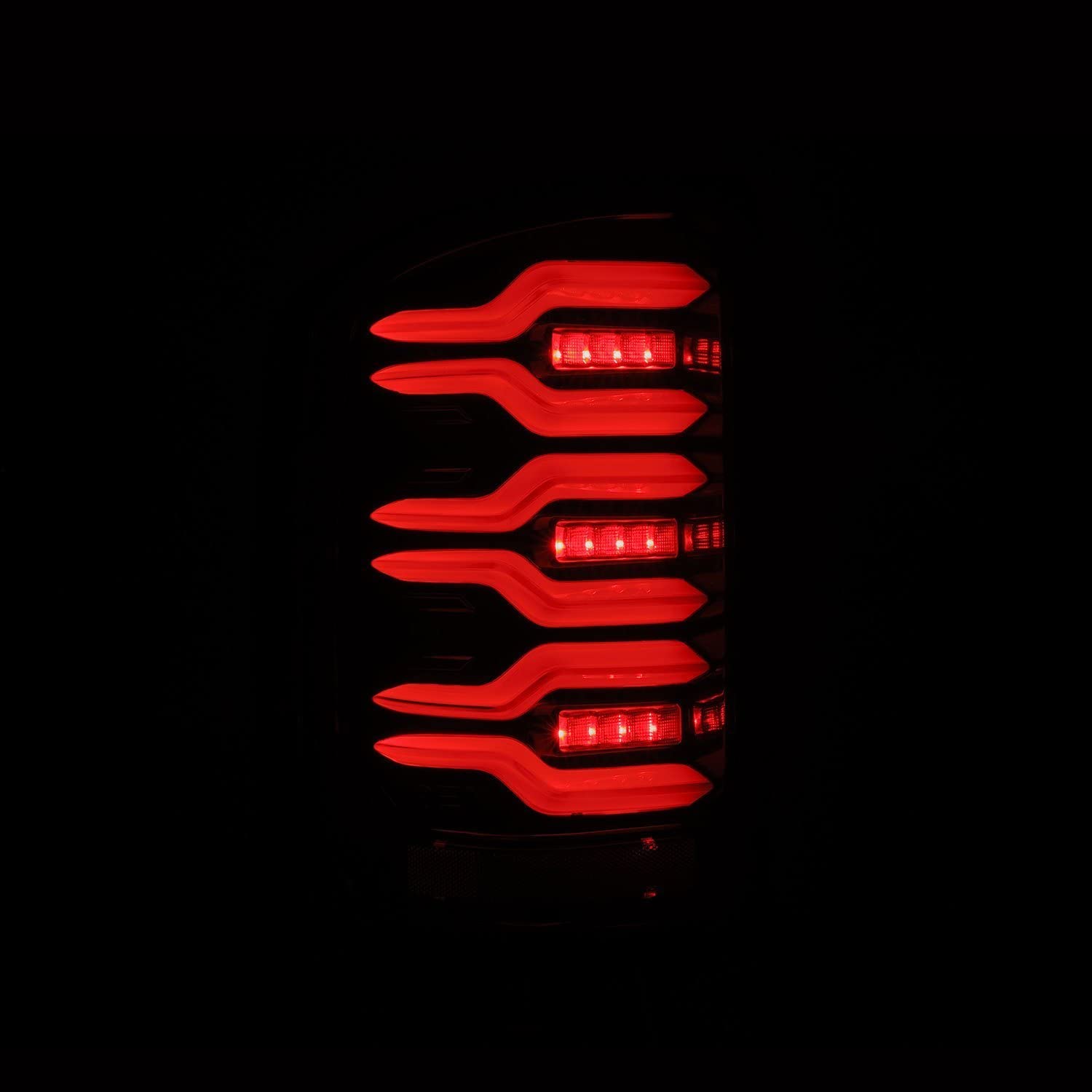 630030 Alpharex LED Taillights Alpha-Black