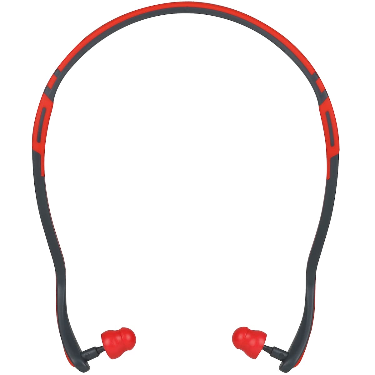PIP Red/Gray Banded Ear Plugs 267-HPB410 - Polyurethane Foam - NRR 24 - 1/Each