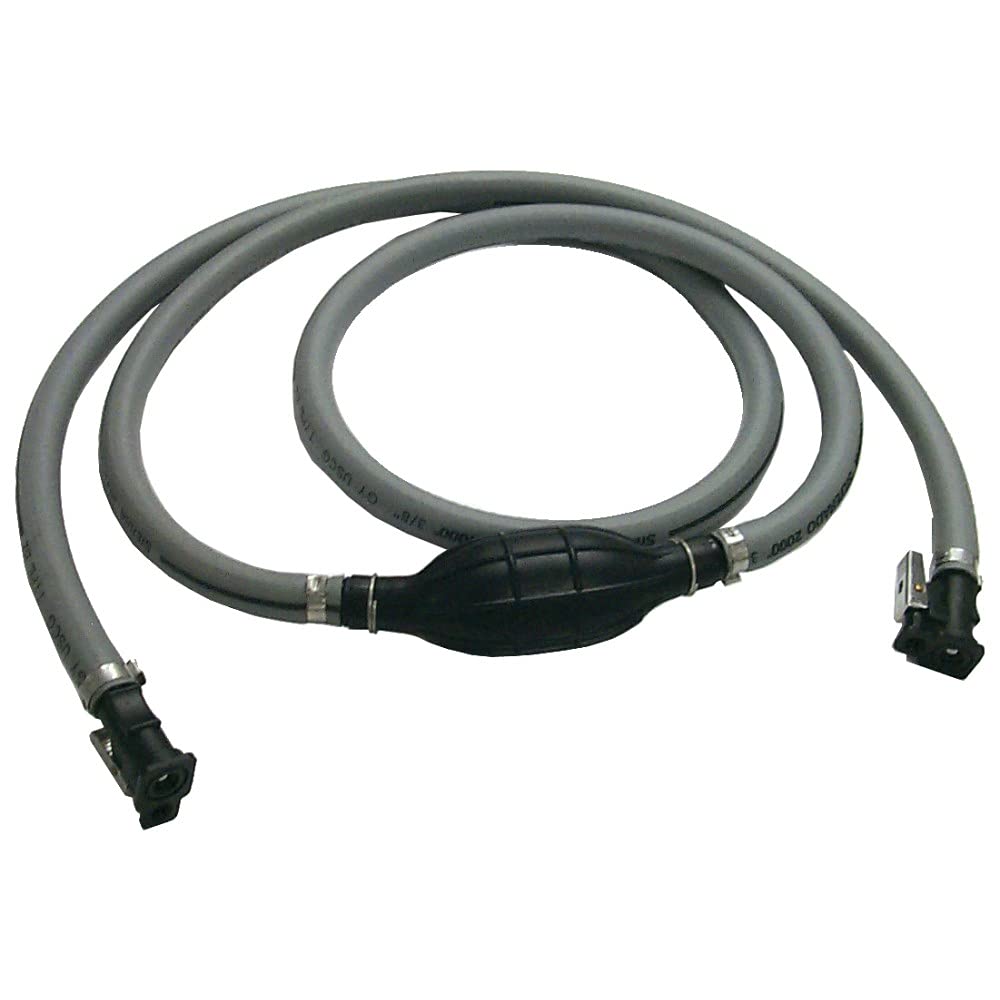 Fuel Line Assembly, Sierra 18-8017EP-2, Yamaha, 3/8'' Hose, 8' Length