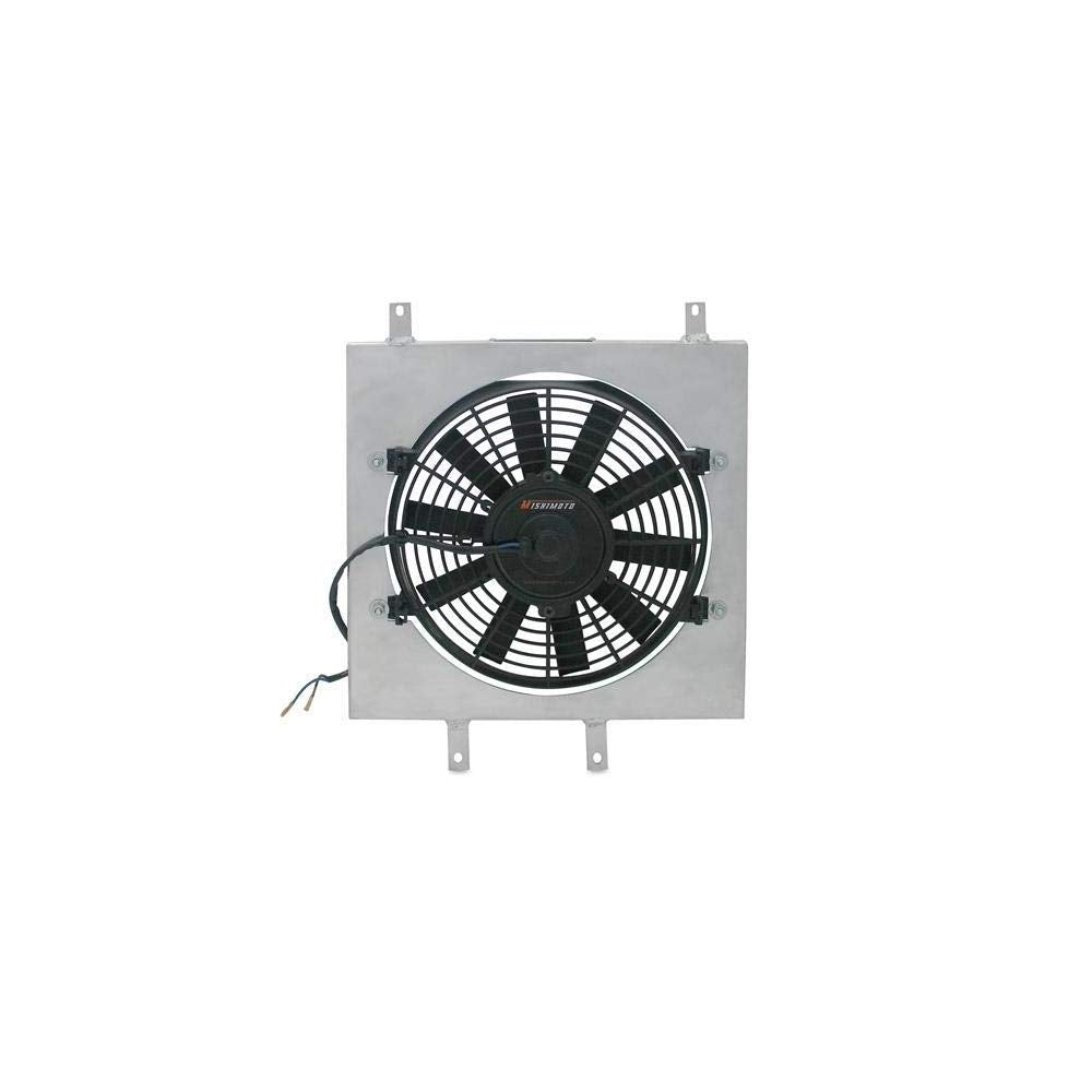 Mishimoto Aluminum Fan Shroud MMFS-MUS-67PROBE w Probe Fits Ford Mustang 1967-1970 Silver