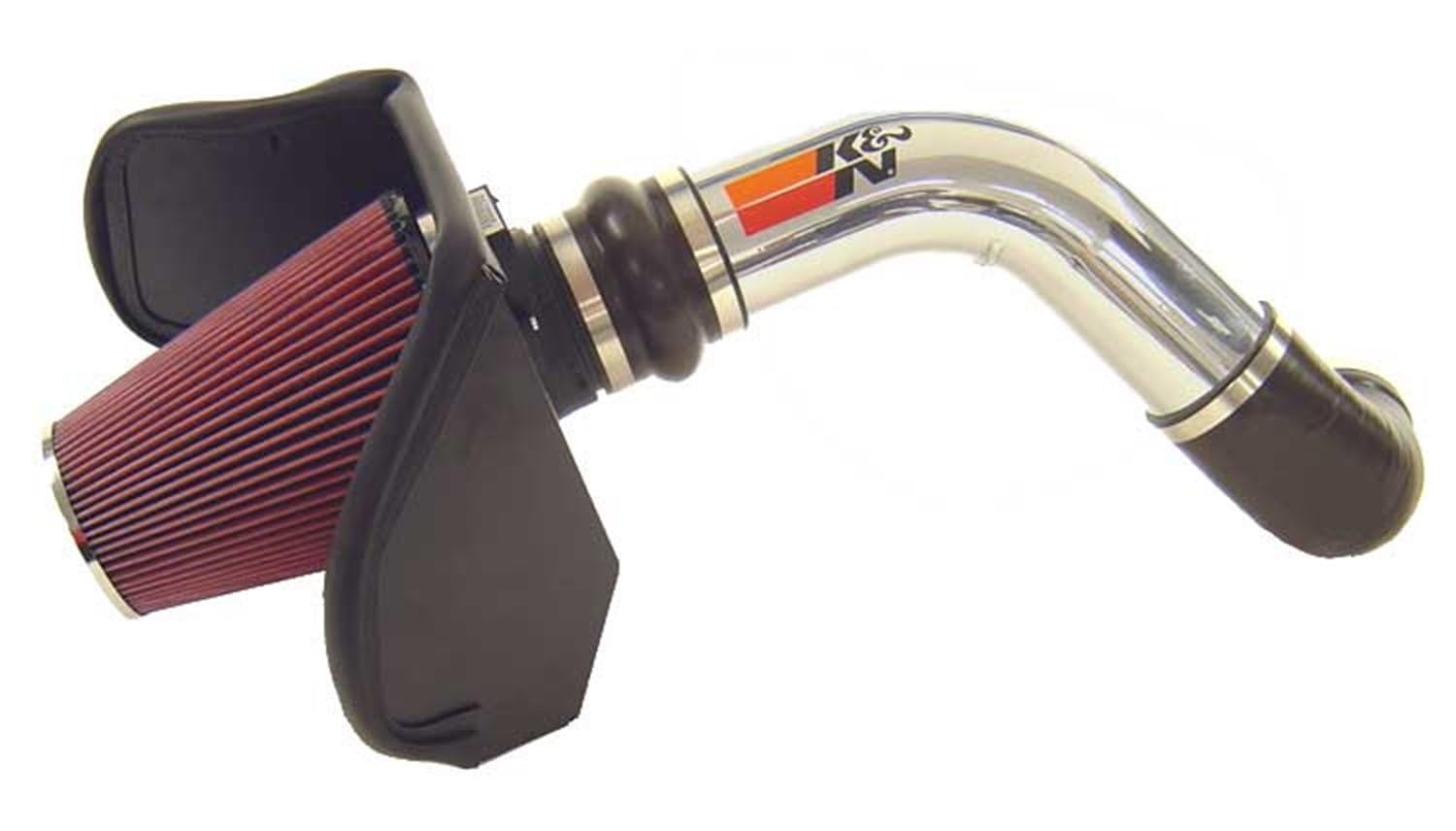 Cold Air Intake System K&N: High-Flow Air Filter, Increase Performance & Towing: Compatible with 2001-2007 Chervolet/GMC: 2500 & 3500, Sierra 2500 & 3500, 77-3031KP
