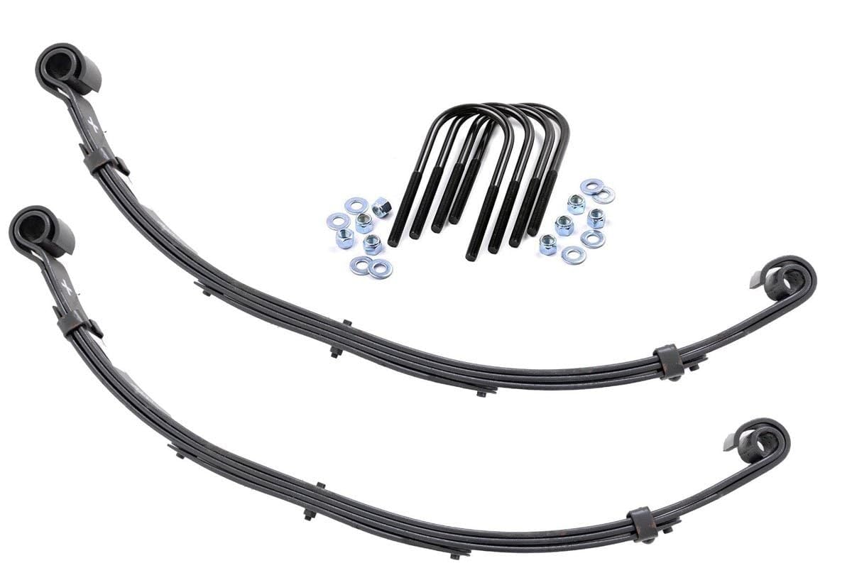 Rough Country 4" Leaf Springs Rear for 1976-1983 Jeep CJ5-8020Kit