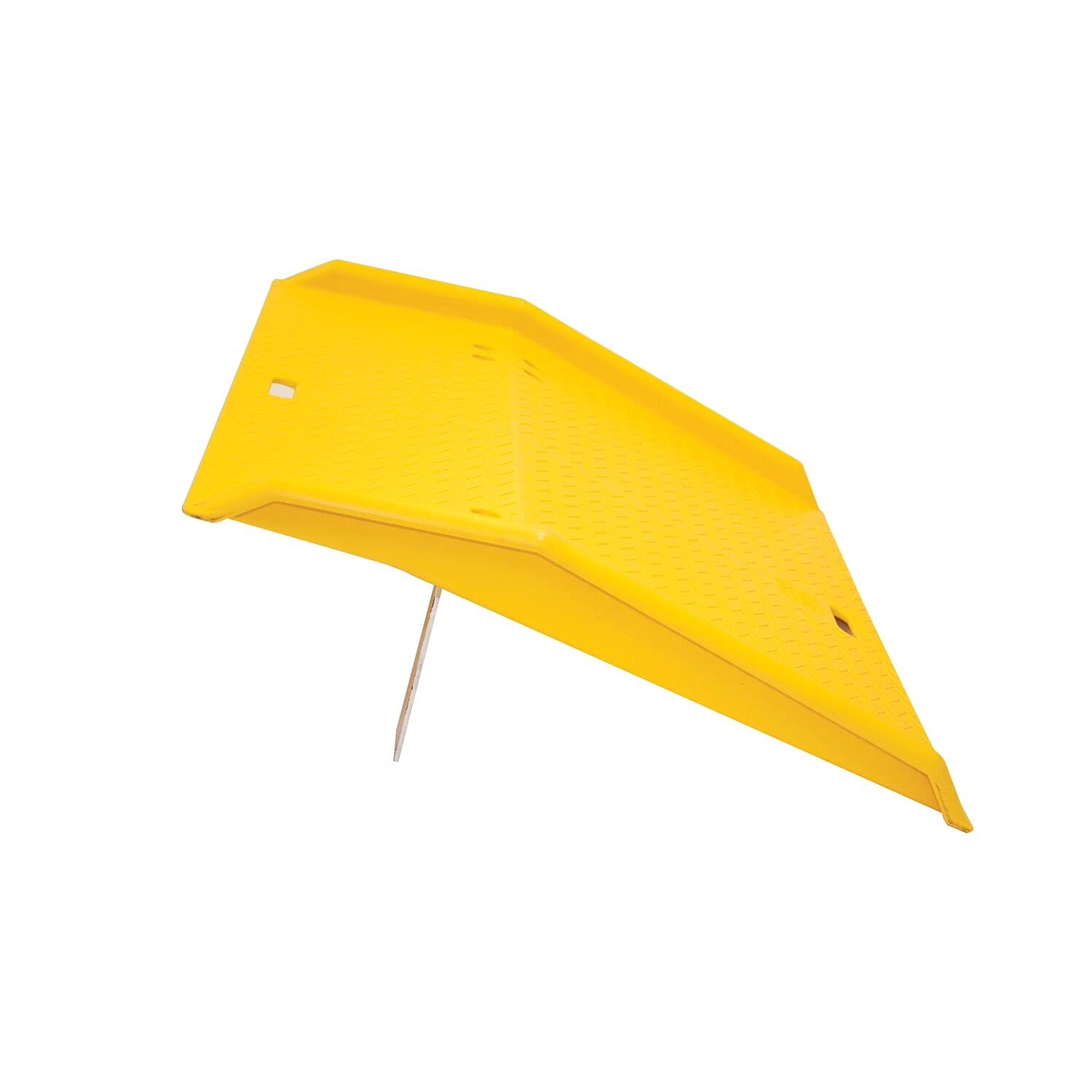 Eagle 1797 Fixed Lightweight Poly Dockplate, 36" Length x 48" Width x 5" Height, Yellow, for Hand Trucks