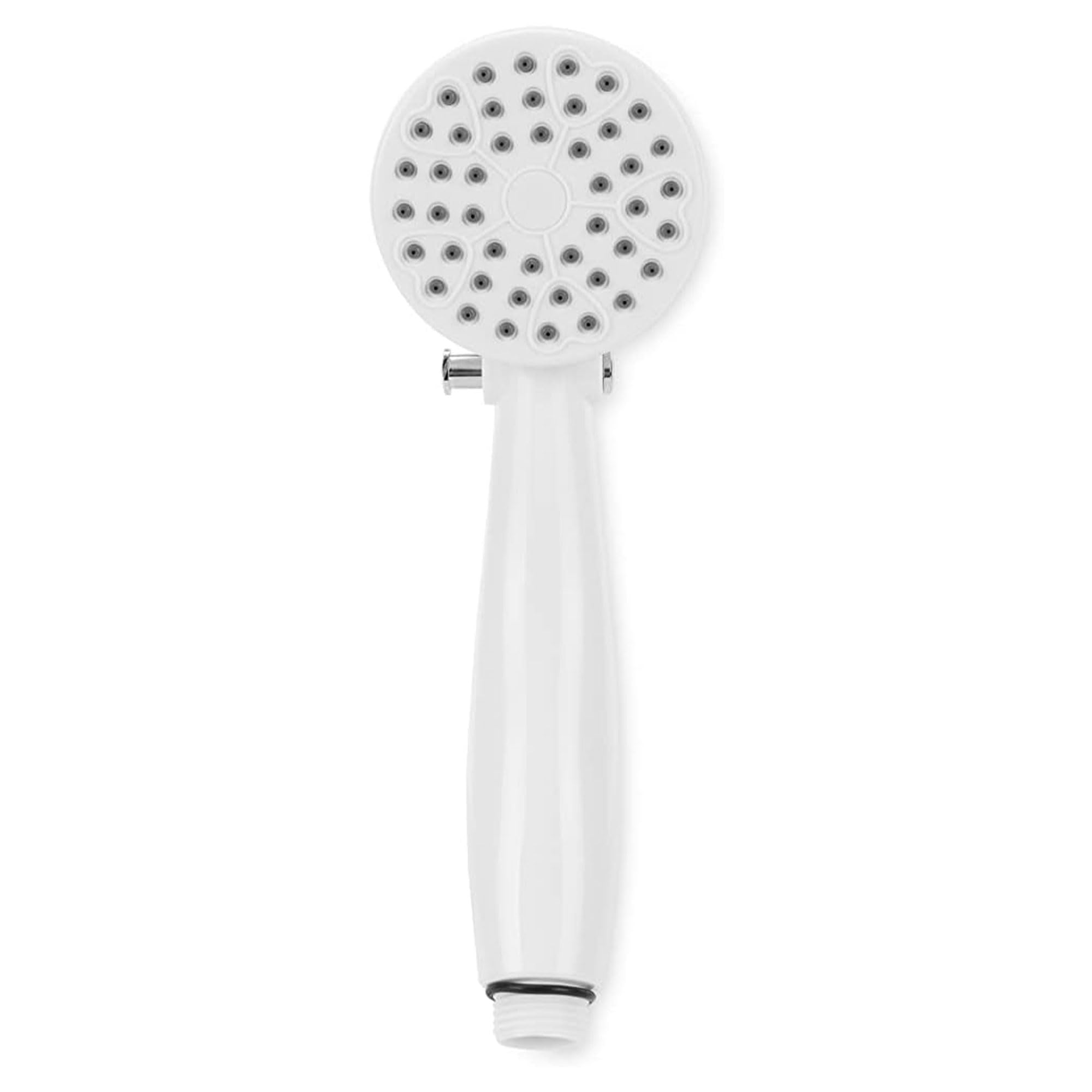 RV Outdoor Shower Head Camco | High Flow Shower Head | Conserve Water with Convenient On/Off Switch | White (44023)