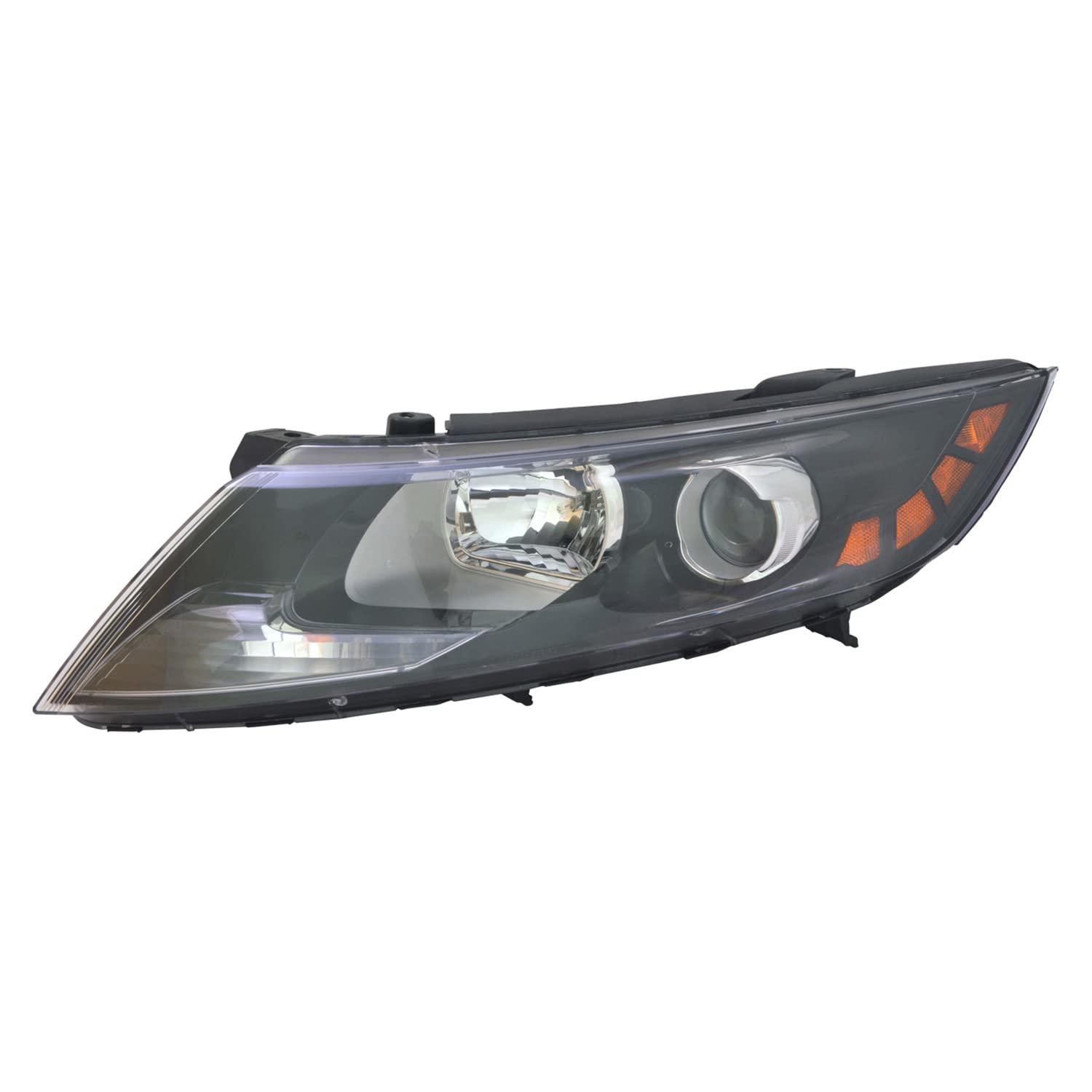 Left TYC Headlight Assembly Compatible with 2012-2013 Kia Optima