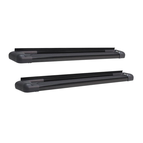 27-65765 Westin SG6 Running Boards Aluminum Black Pair 83 in (Required Mounting Kit Sold Separately)