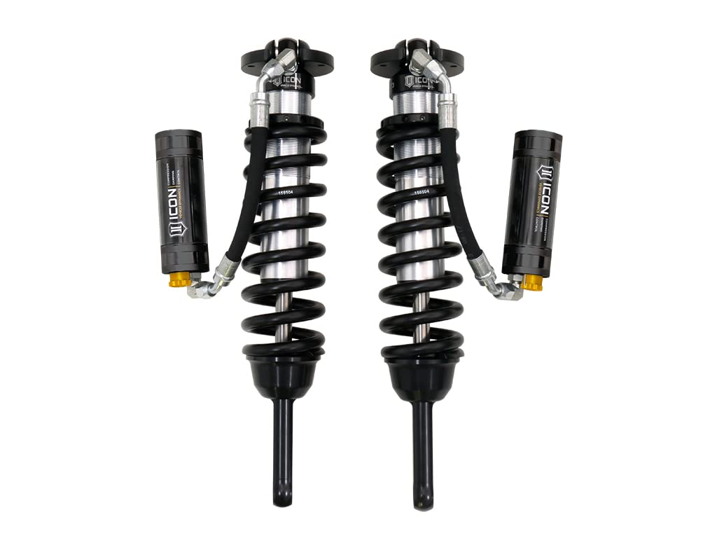 ICON 2.5 VS Extended Travel, Remote Reservoir/CDCV Coilover Kit, Vehicle Dynamics Compatible with 2005-Up Toyota Tacoma, 58735C
