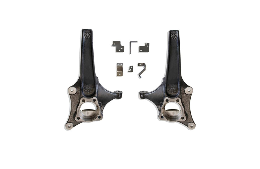 Part# 701935 MAXTRAC SUSPENSION'S is A Pair of 3.5" Lift SPINDLES Made from DUCTILE Steel & E-Coated Black
