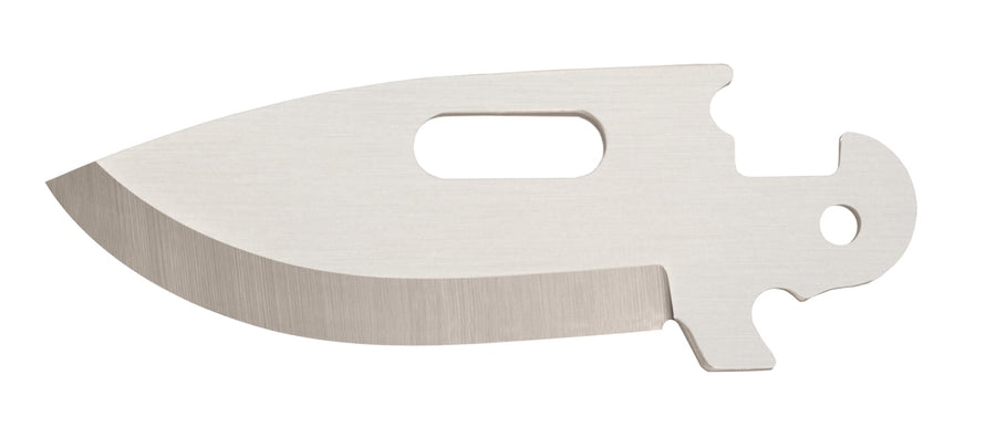 CLICK N CUT COLD STEEL DROP POINT BLADES / 2.5" BLADE / 1.5MM THICK / 420J2 / 3 PACK/BLISTER PACKED
