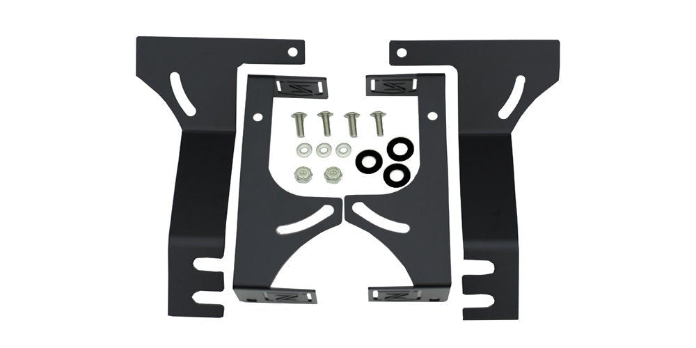 ZROADZ Rear Bumper LED Kit Compatible with Nissan Titan (2016-2019) with (2) 6 Inch LED Straight Double Row Light Bars - PN #Z387581-KIT
