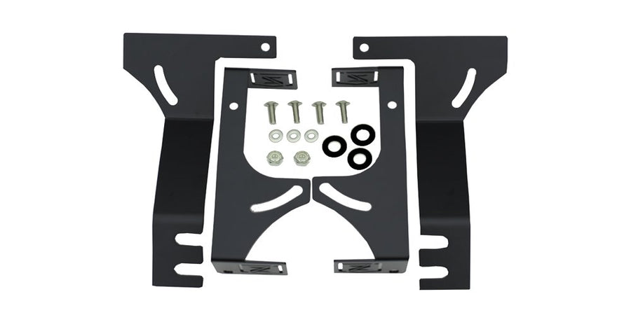 ZROADZ Rear Bumper LED Kit Compatible with Nissan Titan (2016-2019) with (2) 6 Inch LED Straight Double Row Light Bars - PN #Z387581-KIT