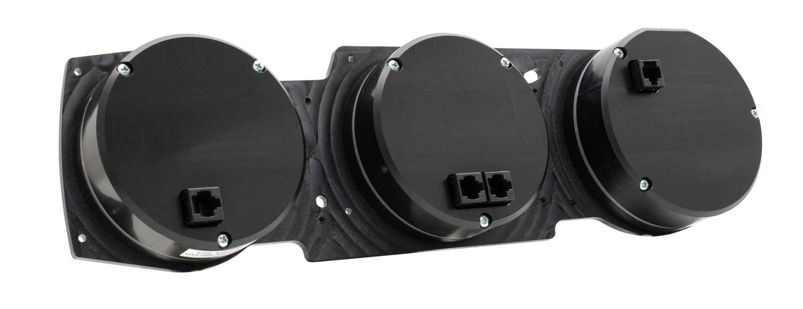 Dakota Digital VHX Analog Dash System 70 71 72 Oldsmobile Cutlass Black Alloy White VHX-70O-CUT-K-W