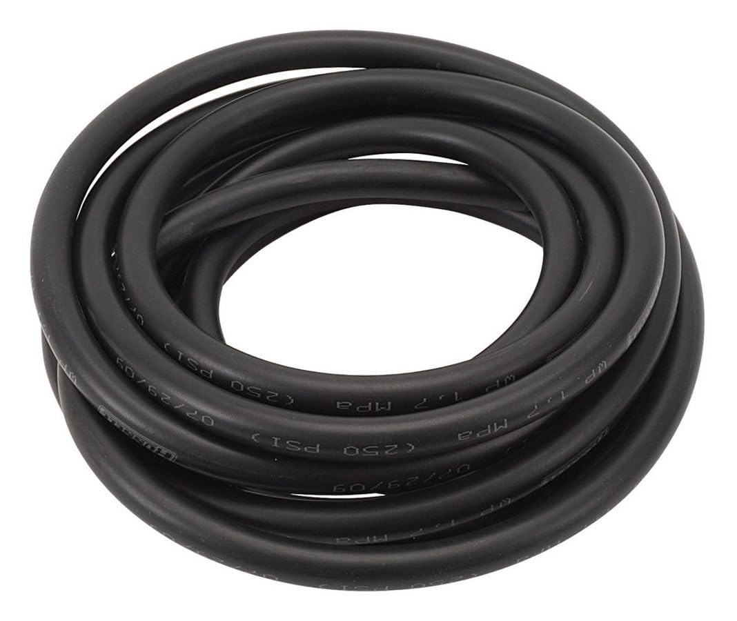 Edelbrock 634203 Russell Hose Twist Lok Blk -8, 25 Ft