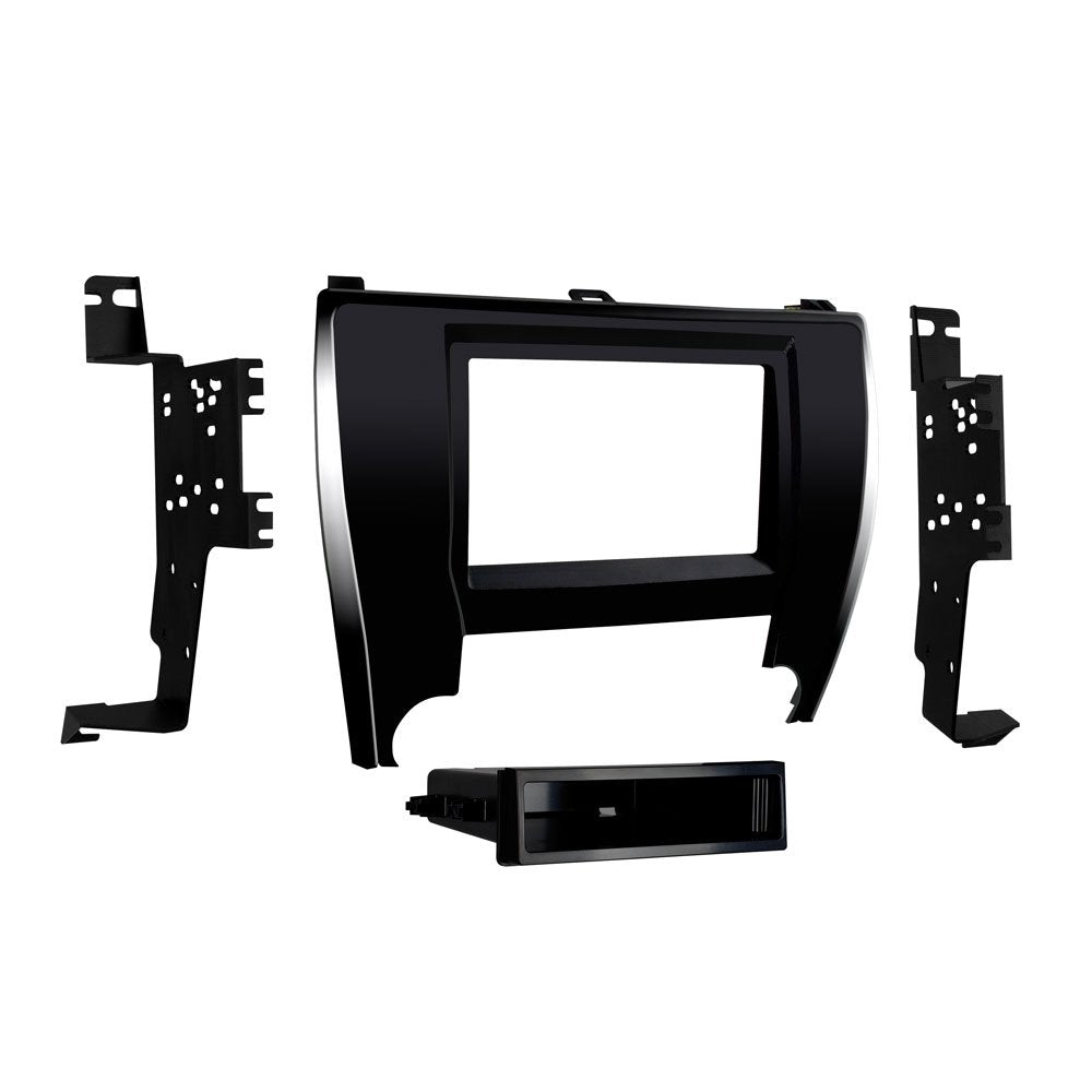 METRA ELECTRONICS 99-8249 RADIO DASH KIT SINGLE OR DOUBLE DIN FITS 2015-2017 TOYOTA CAMRY