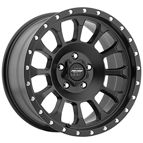 ROCKWELL Pro Comp Alloys 17X8.5 5X127 4.5 0mm SATIN BLACK - PXA5034-78573