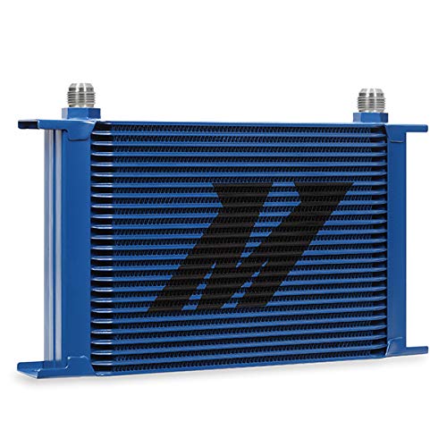 Mishimoto Universal 25-Row Blue Oil Cooler, MMOC-25BL