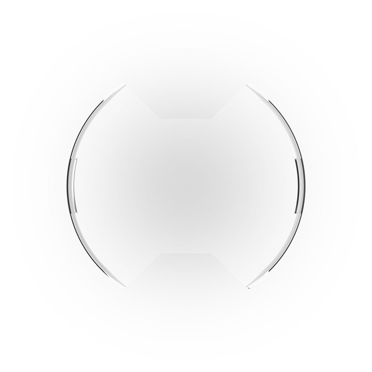 8" KC SlimLite® LED - Light Cover (Spot, Clear)