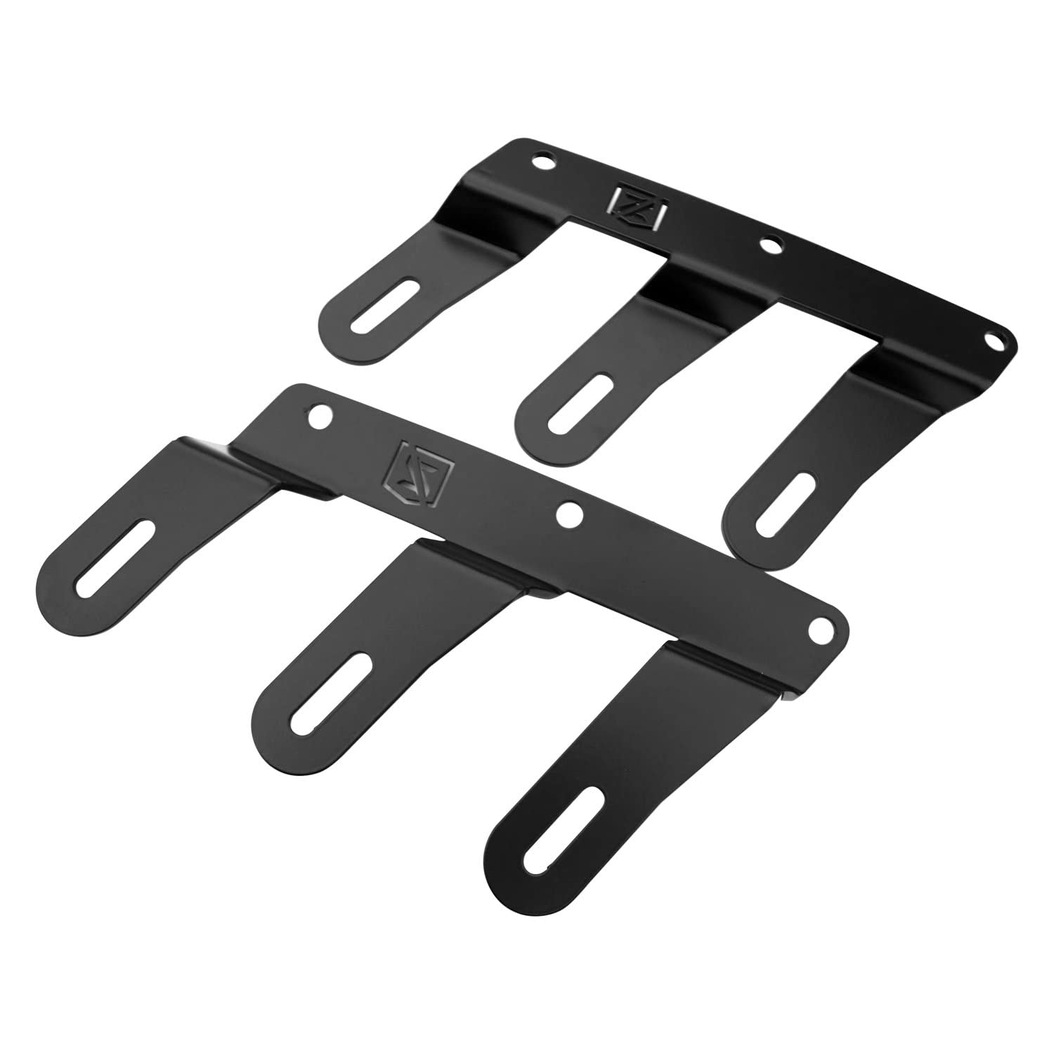 ZROADZ T-REX Z325401 Front Bumper OEM Fog LED Bracket 2021-2022 Ford Bronco Black