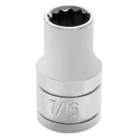 W32514 Performance Tool 1/2 Drive 12-Point Socket, 7/16