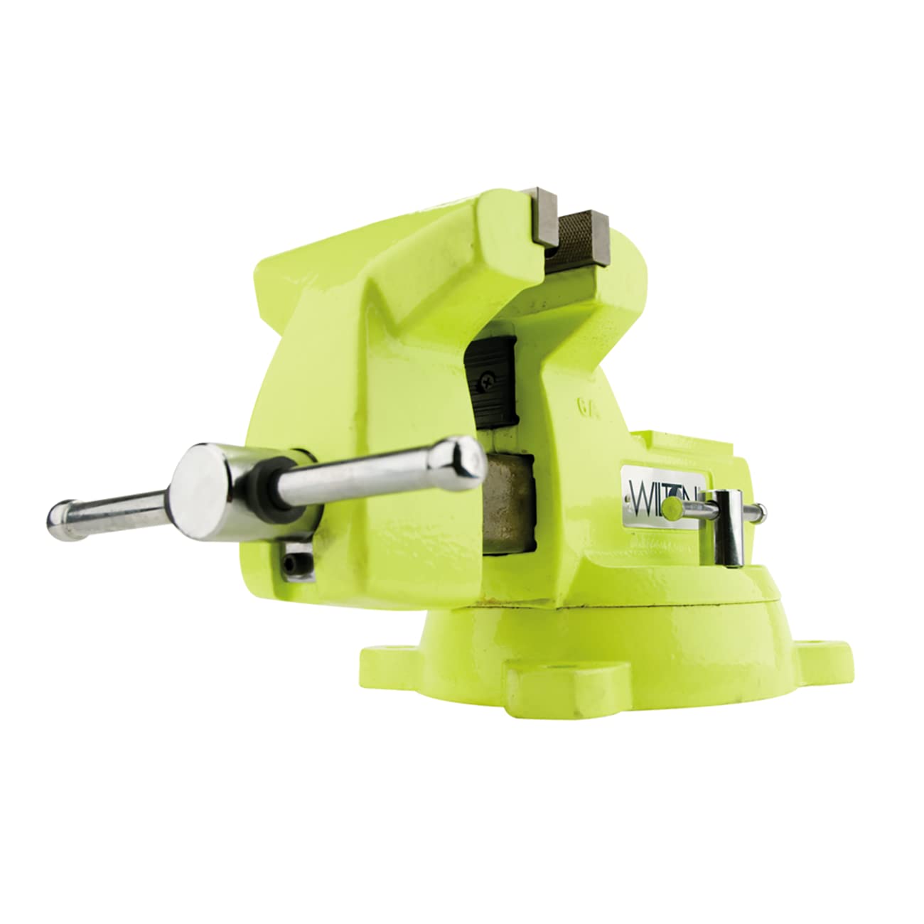 Wilton Safety High-Vis Bench Vise, 6" Jaw Width, 5-3/4" Jaw Opening, 4-1/8" Throat (Model 1560)