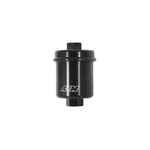 High Volume AEM 25-200BK Fuel Filter - Black