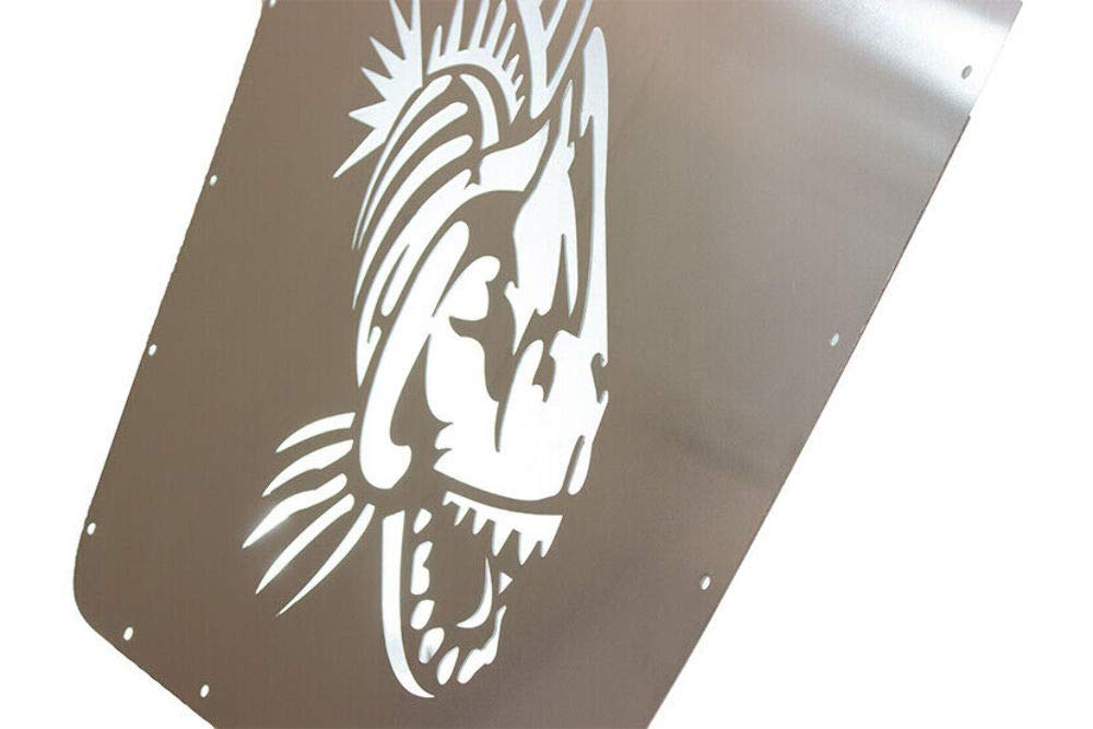 Fishbone FB31124 Offroad: Tj Raw Hood Louver (97-02)