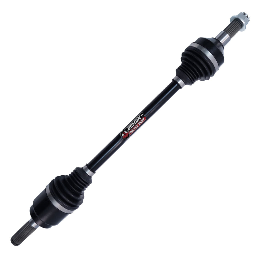Performance Front Right Rugged Axle (2017-18) Can Am Maverick 1000, In CNC Precision Components, Stainless-Steel Clamps Coated for High Protection & Machined Heat Treated for Long Life, Easy Install