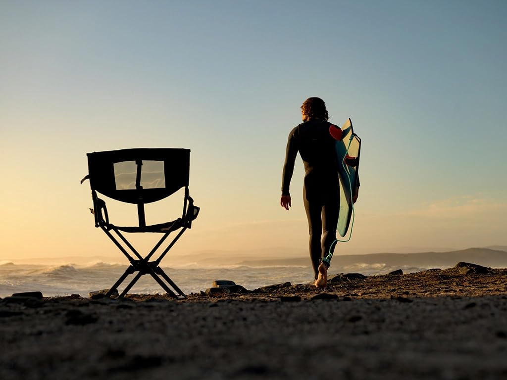 Camping Chair Front Runner Expander (Black Portable Outdoor Folding Chair)