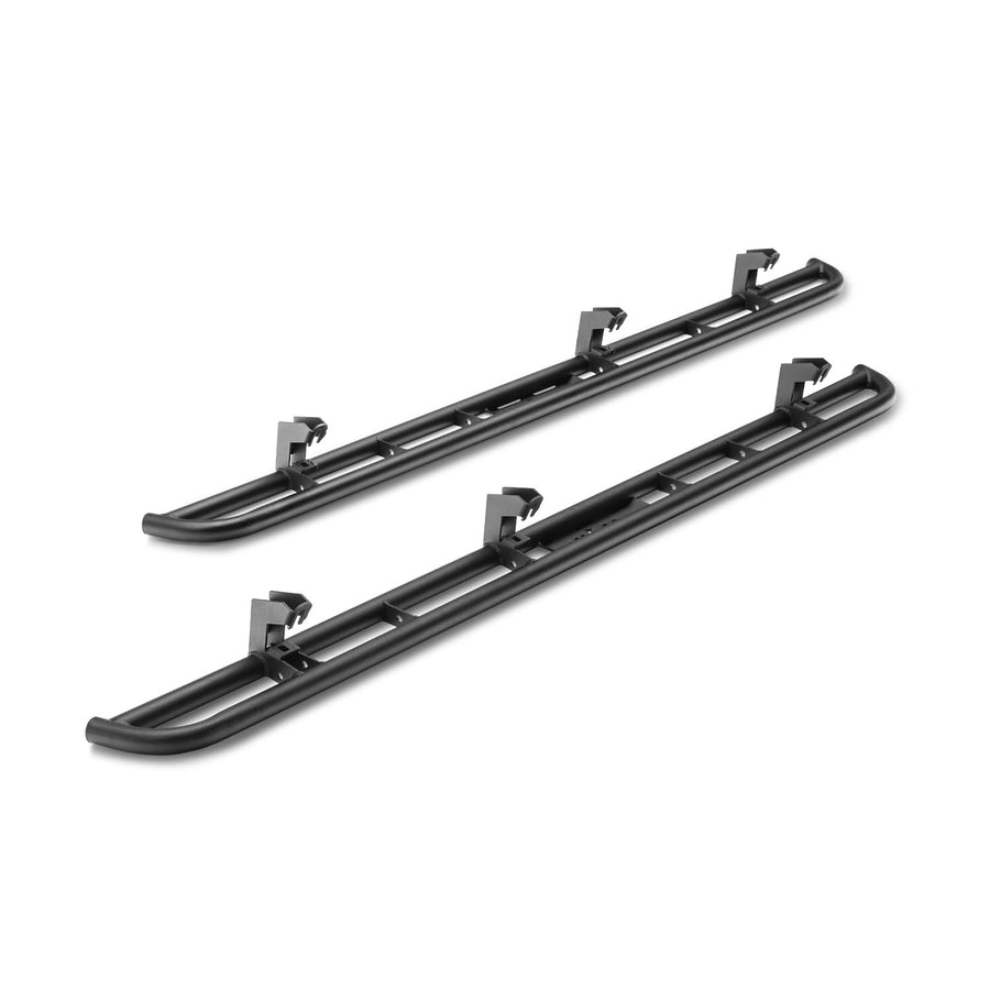 RKR Rails RealTruck for Colorado/Canyon | Cab Length, Tubular Steel, Textured Black | G154RKRCC | Fits 2015 - 2026 Chevrolet / GMC Canyon / Colorado Crew Cab